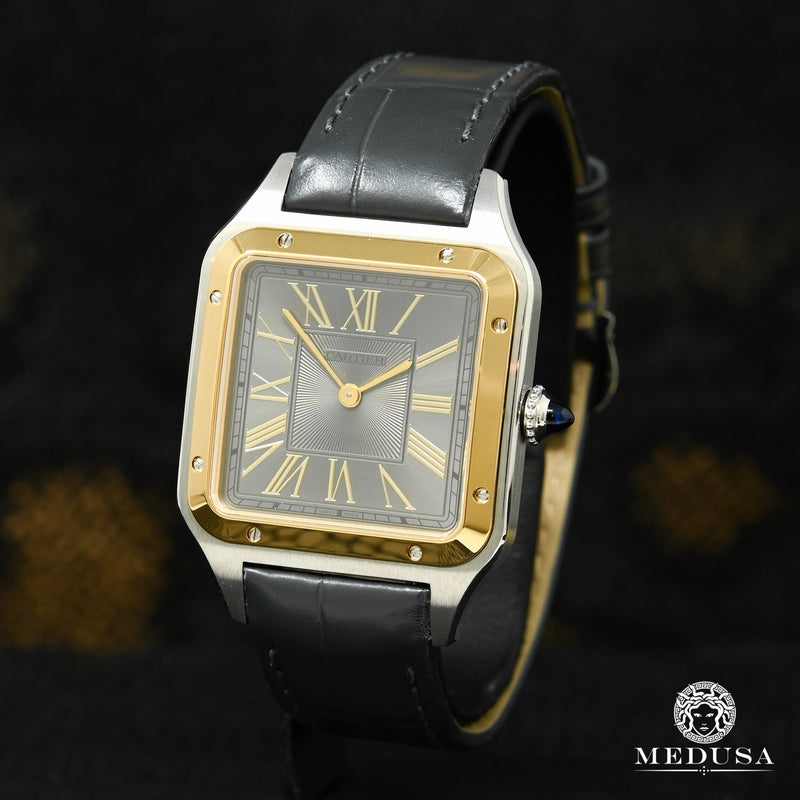 Cartier watch | Men&#39;s Watch 32mm Cartier Santos-Dumont Large Gold 2 Tones