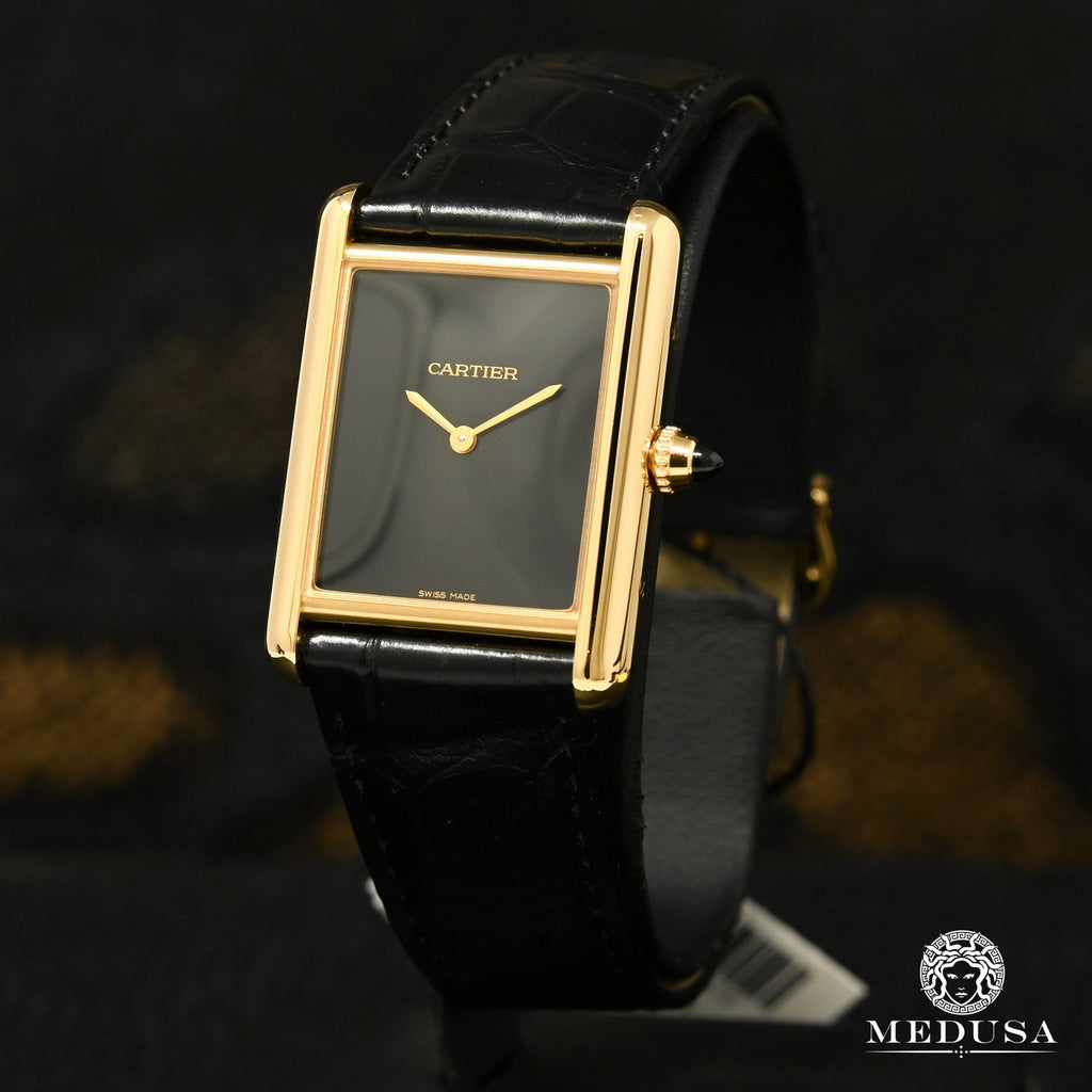 Cartier Watch | 34mm Cartier Tank Louis Onyx Men's Watch | Medusa