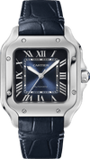 Cartier watch | Cartier Santos Blue Stainless 36mm Men&#39;s Watch