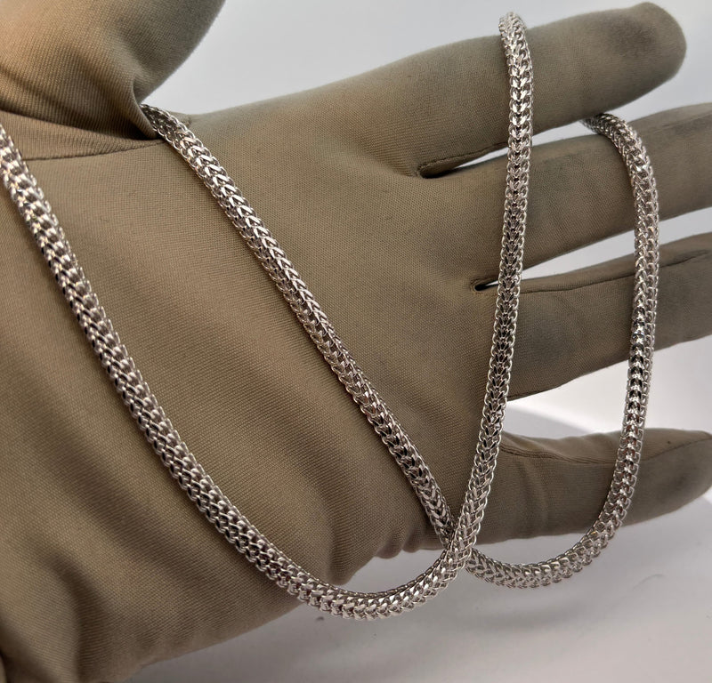 Bijoux Liquidation | Neuf 4.5mm Fancy Franco Platine