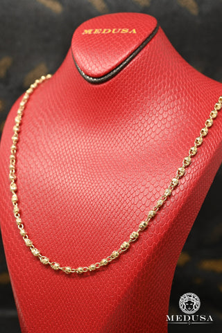 4.5mm Skull Bullet Diamond  - 22'' / Yellow Gold