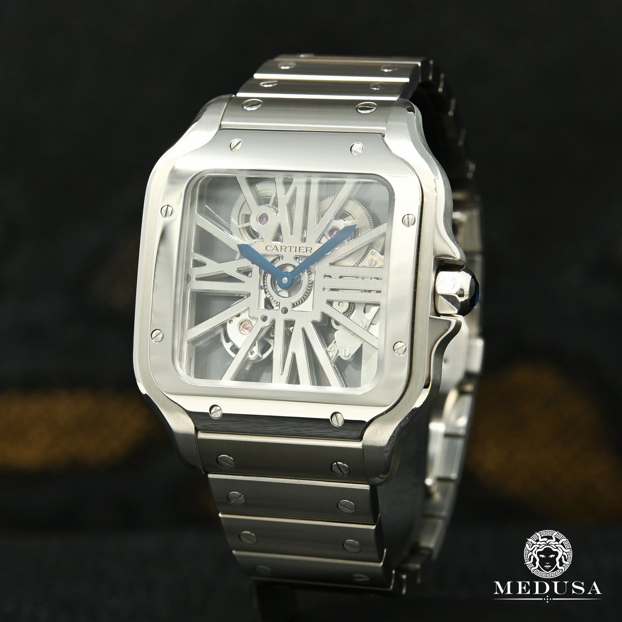 Montre Cartier | Homme 40mm Santos Skeleton Stainless