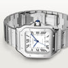 Montre Cartier | Homme 40mm Santos 100 XL White Stainless