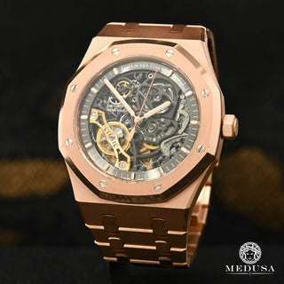 41mm Audemars Piguet Royal Oak Double Balance Openwork - 15407OR - Or Rose