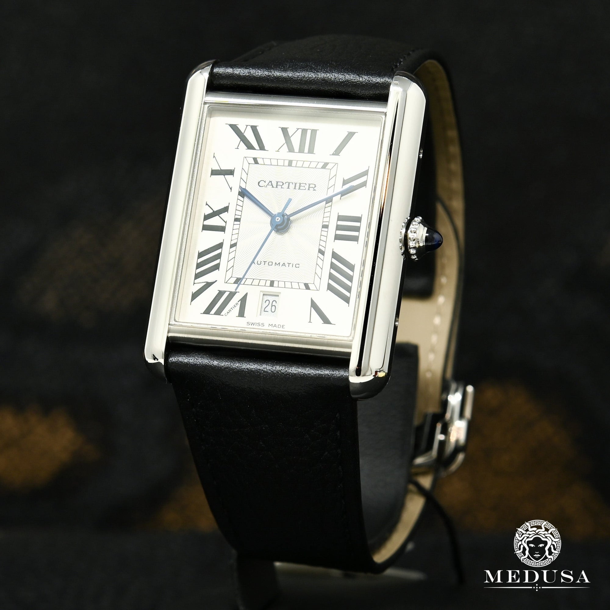 Cartier watch | Cartier Tank Must XL Stainless 41mm Men's Watch
