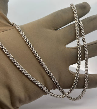 5mm Fancy wheat chain Platine