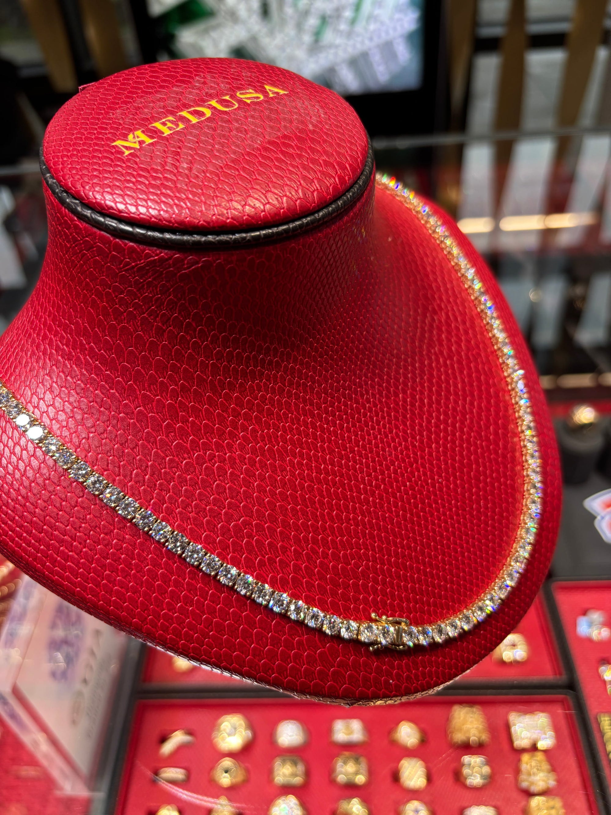 Bijoux Liquidation | Neuf 5mm Tennis LAB or Jaune