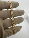 Bijoux Liquidation | Neuf 6.5mm Bracelet Cuban Prong Diamant -NEUF