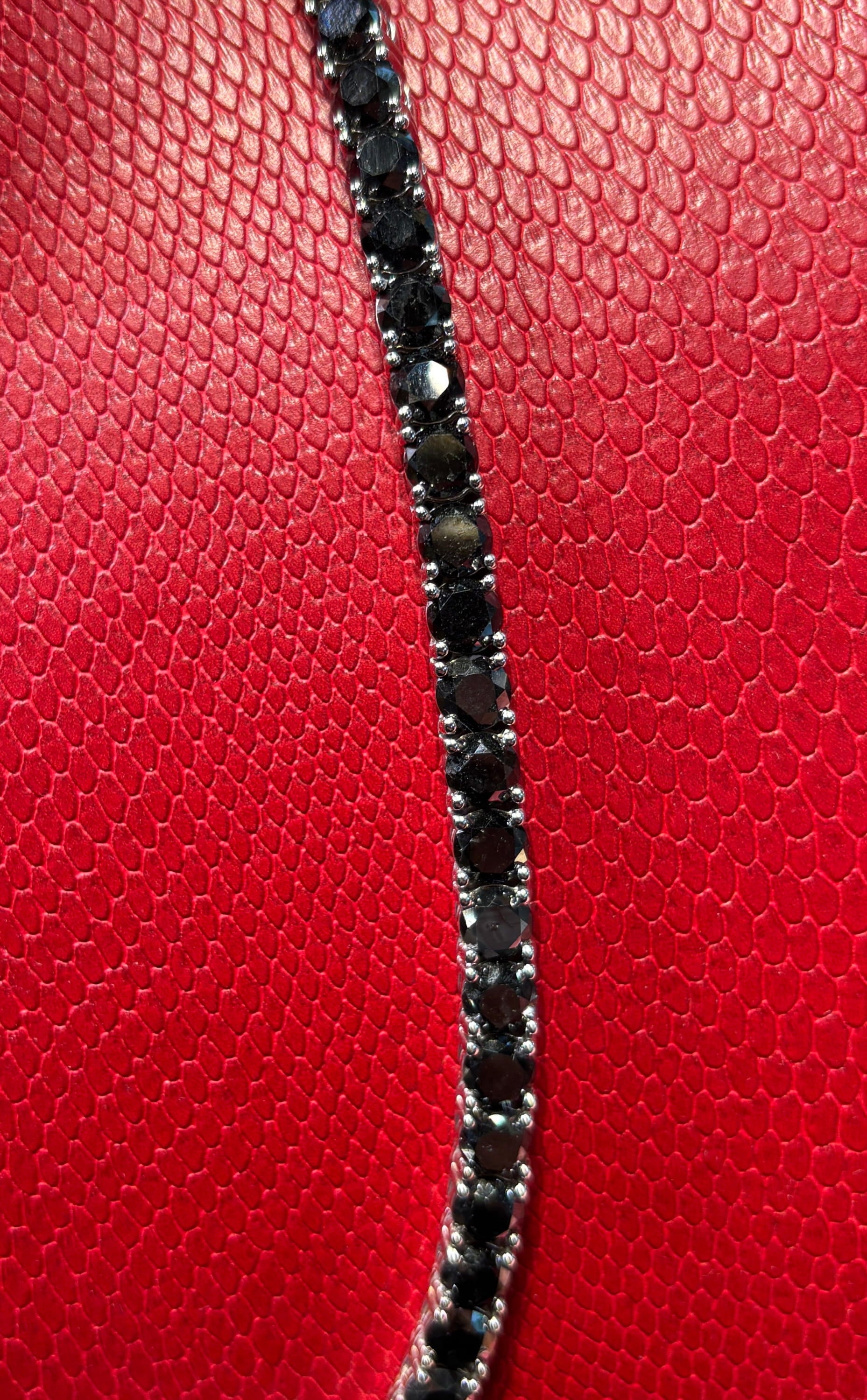 Bijoux Liquidation | Neuf 6mm Tennis diamant noir