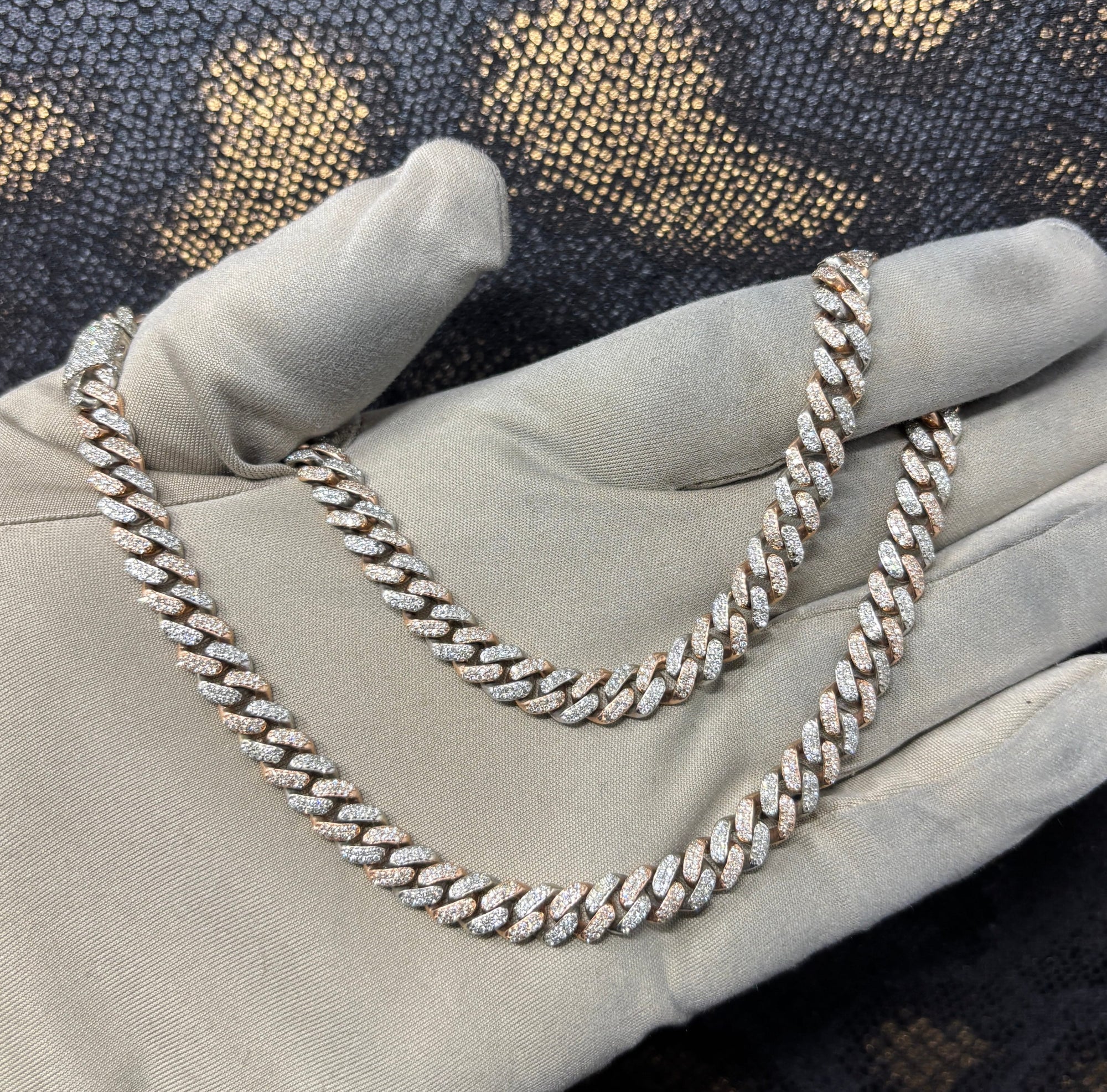 Bijoux Liquidation | Neuf 7mm cuban diamant 2 tons