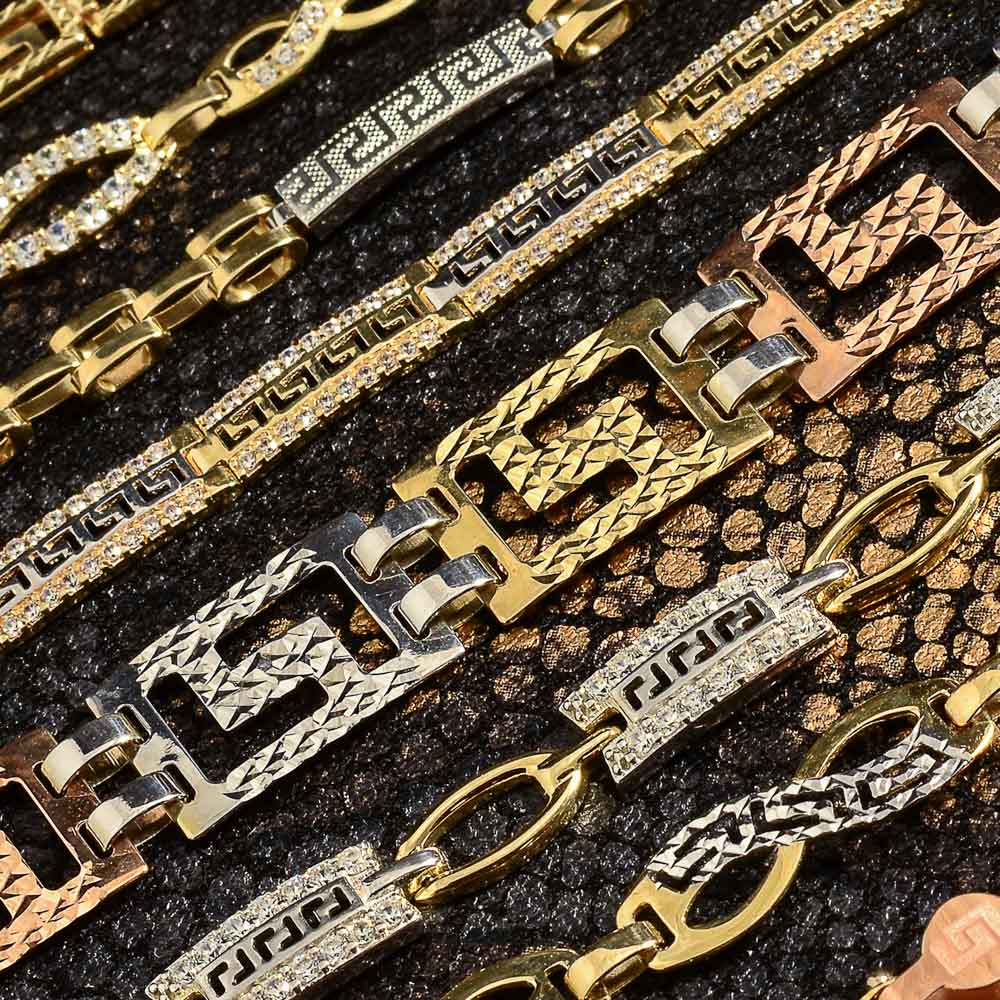 Bracelets pour Femmes Versace en Or 3 Tons