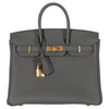 Hermès | Sacs à Main Birkin 25 Togo Gris Etain Gold Hardware - BRAND NEW