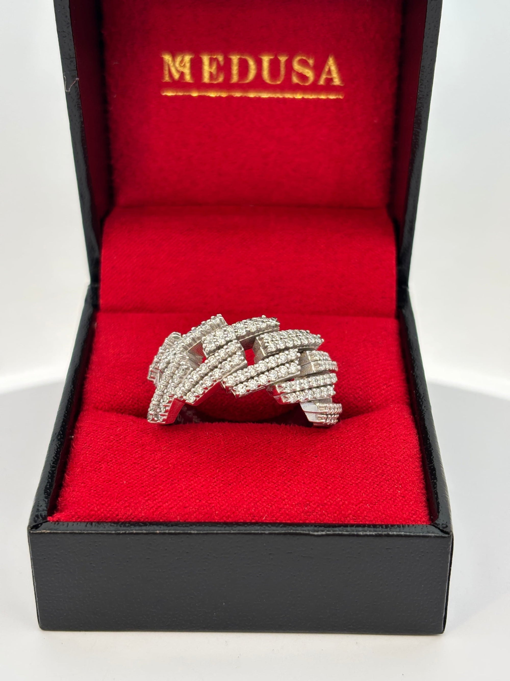 Bijoux Liquidation | Remise à Neuf Bague Cuban diamant