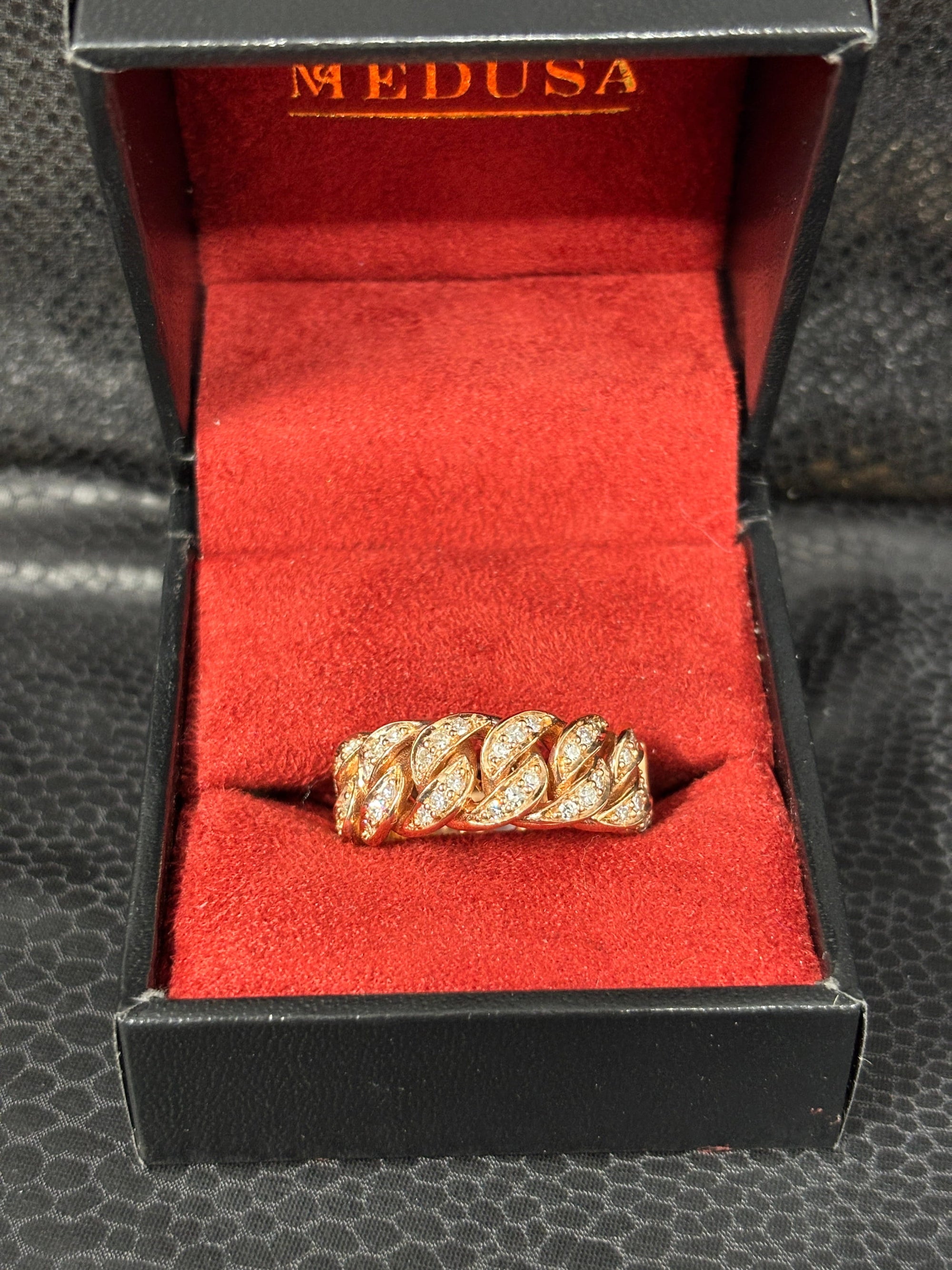 Bijoux Liquidation | Neuf Bague Cuban Rose (CBE24)