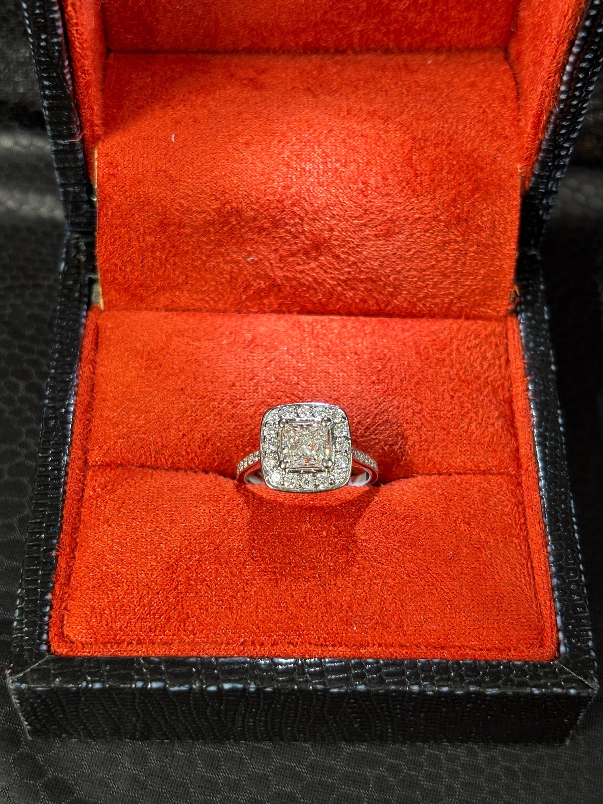 Bijoux Liquidation | Neuf Bague Princess cut (CBE3)