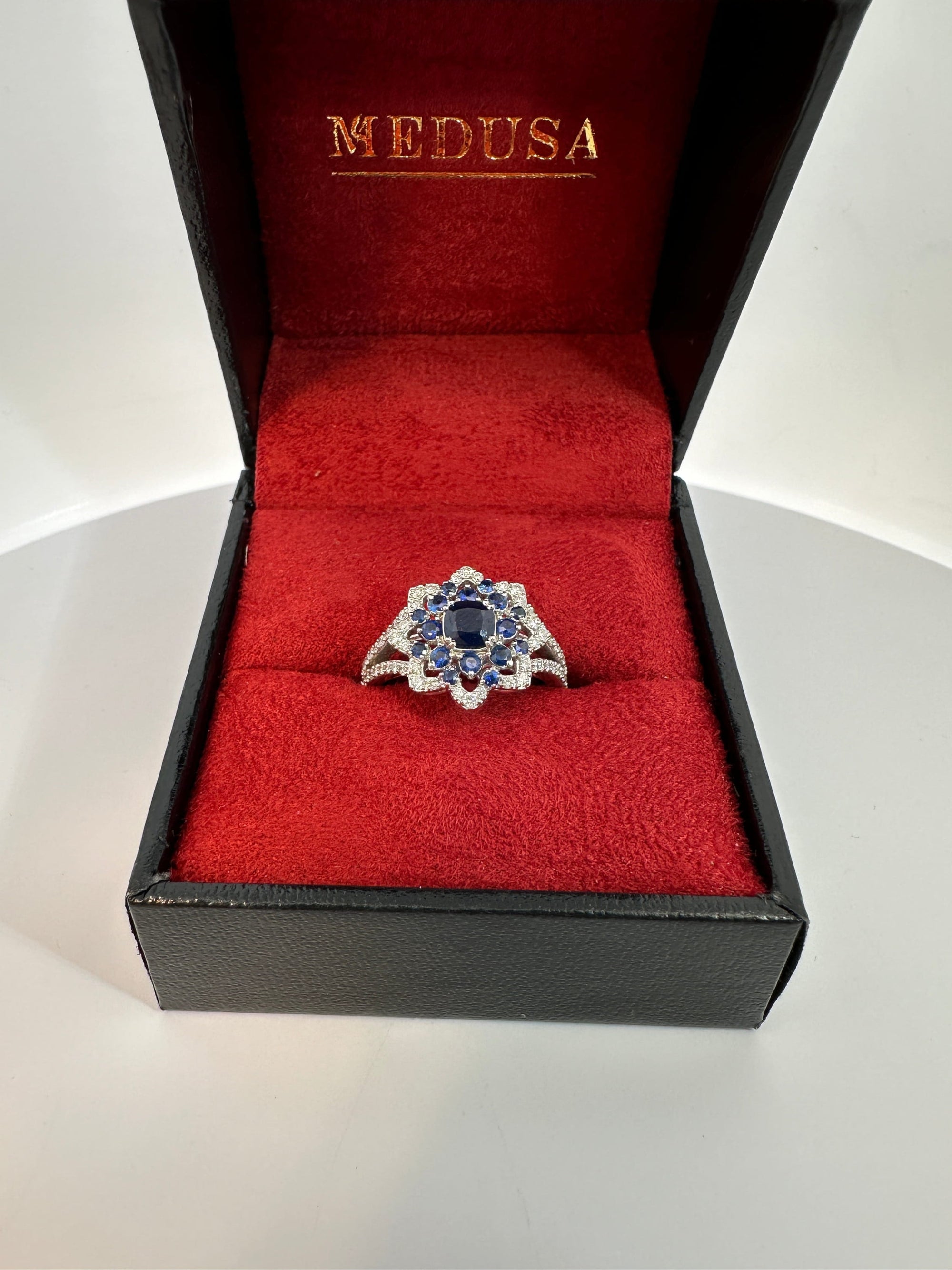 Bijoux Seconde Main | Remise à Neuf Bague Saphir Diamant