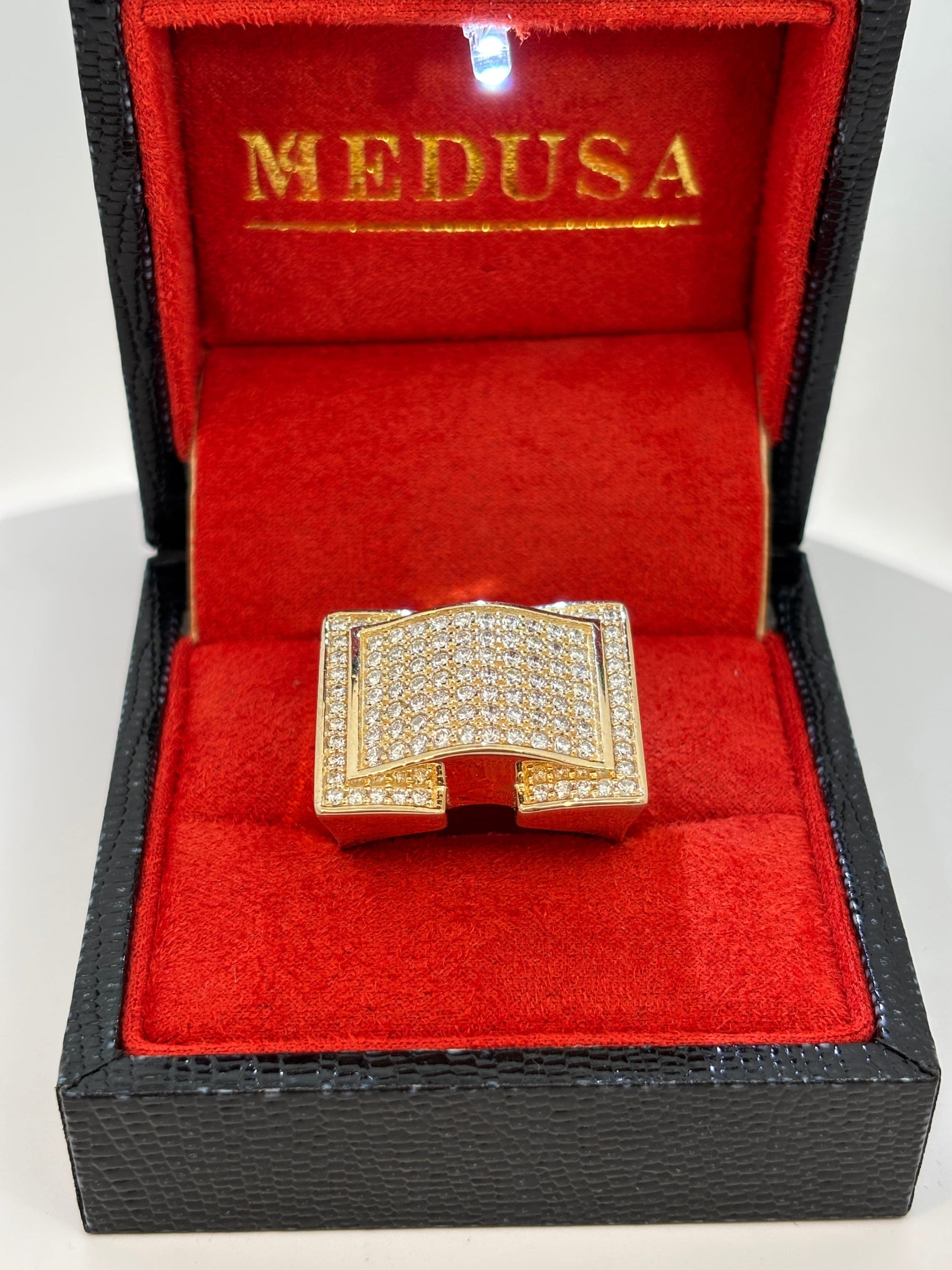Bijoux Liquidation | Neuf Bague Square Diamant