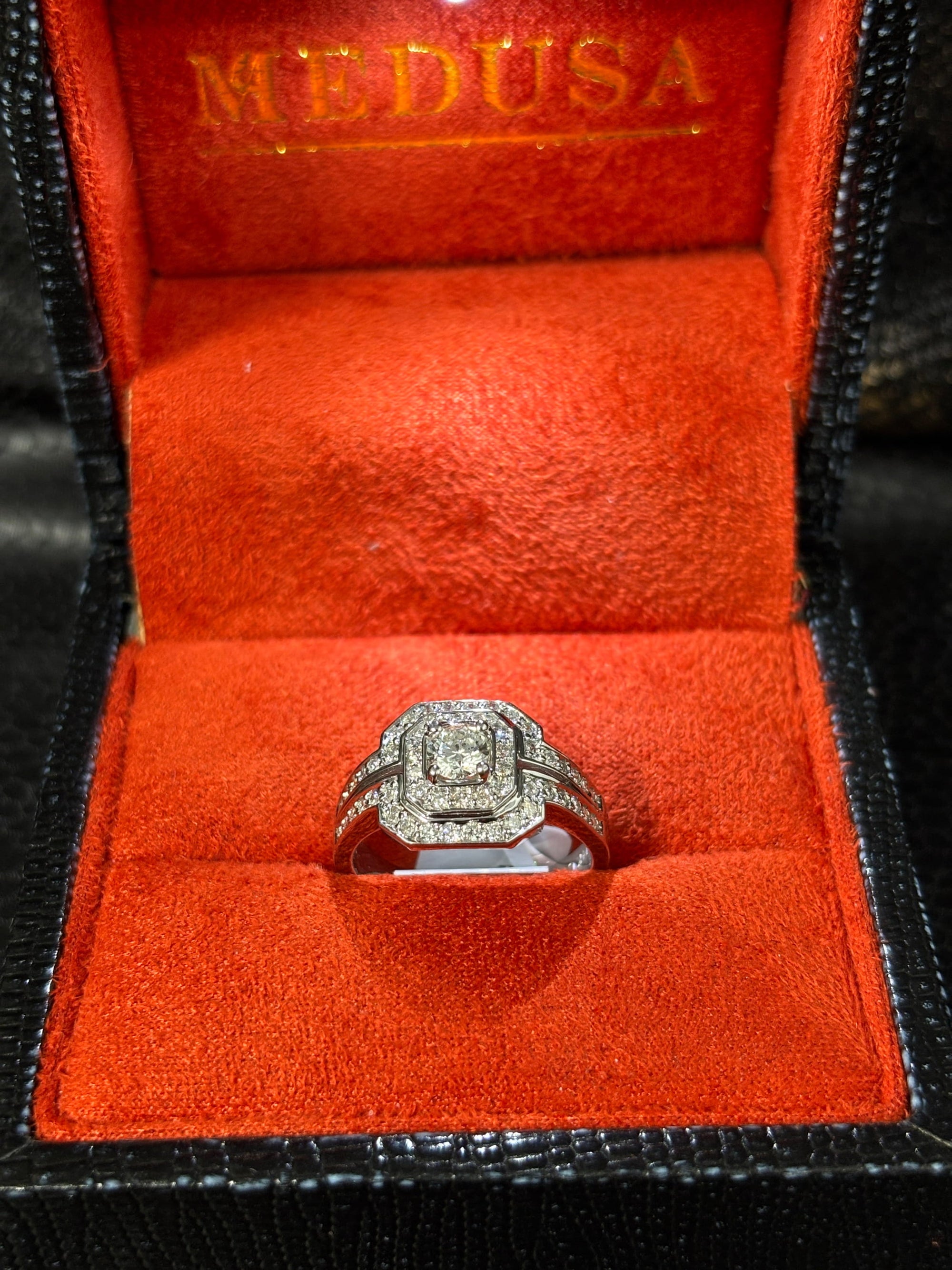 Bijoux Liquidation | Neuf Bague Square diamant (CBE9)