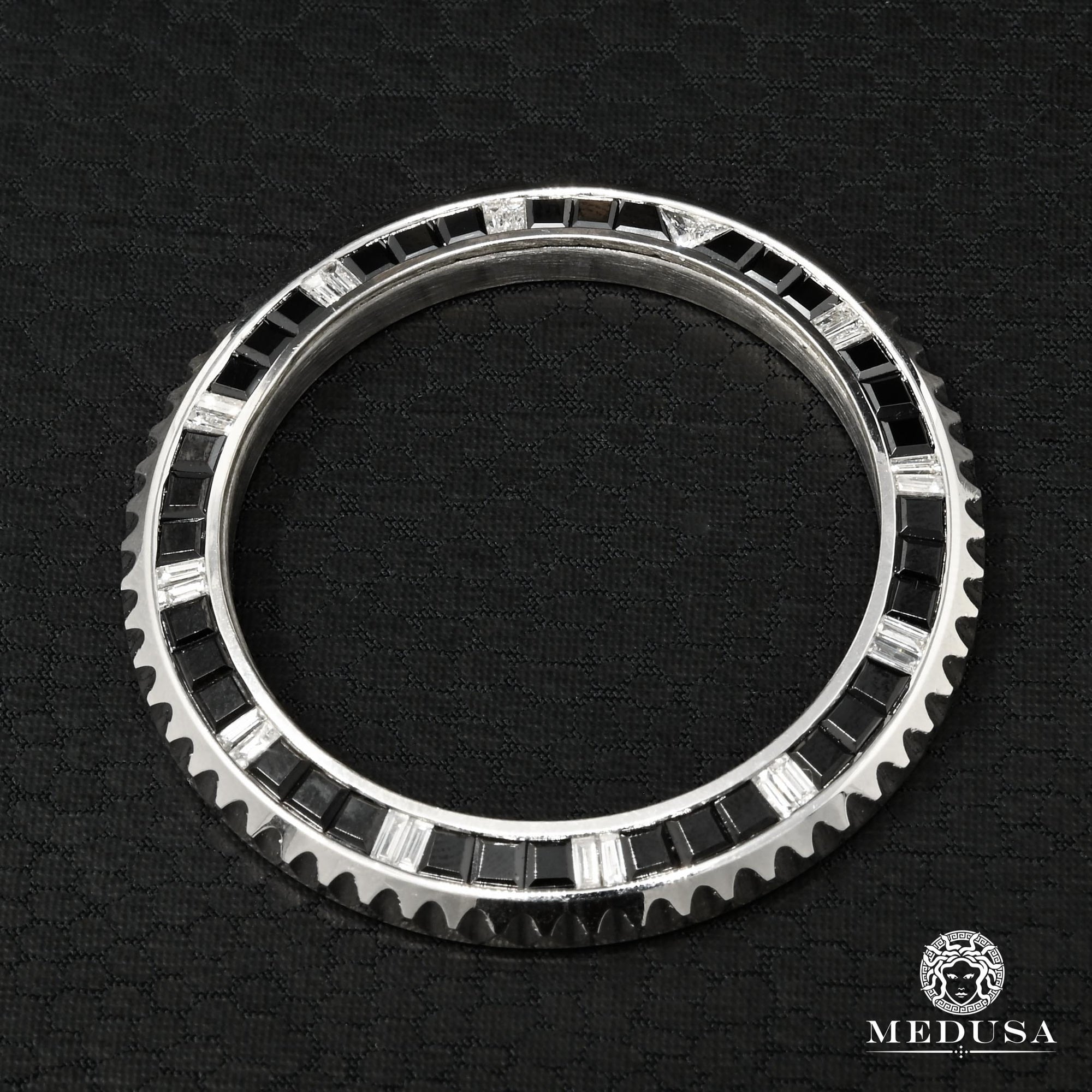 Montre Rolex | Montre Homme Bezel Diamond Submariner/GMT - Pepsi Onyx / Stainless