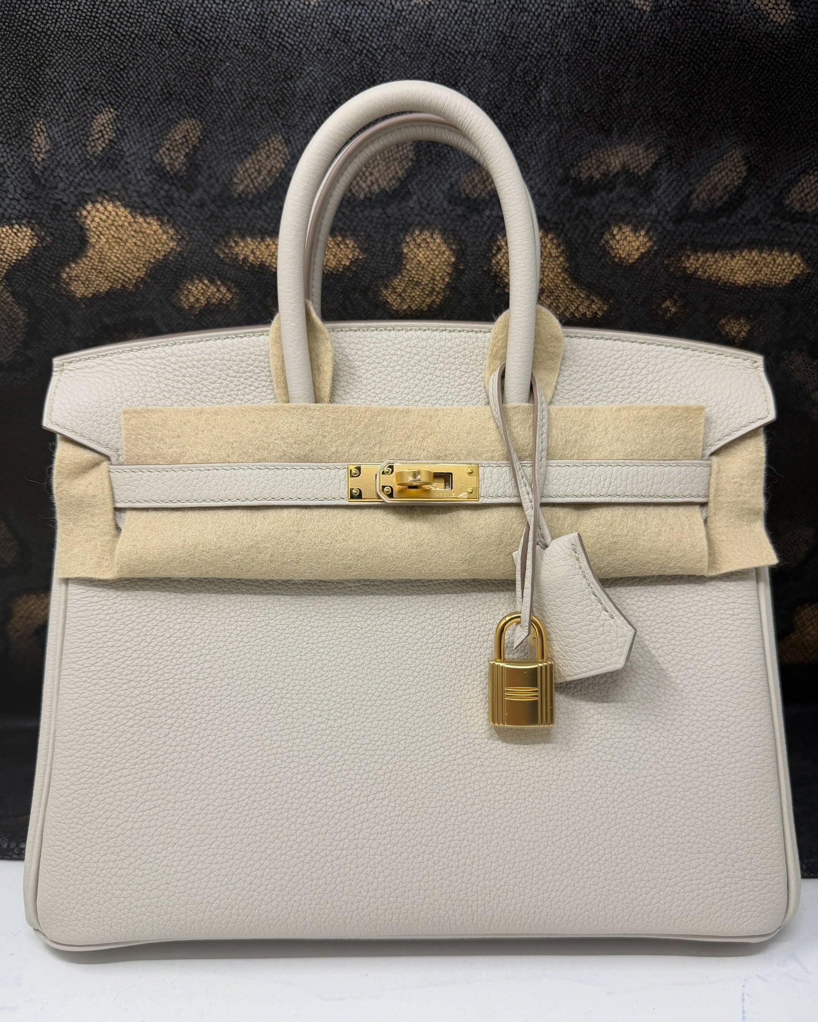 Hermès | Sacs à Main Birkin 25 Togo Beton Gold Hardware