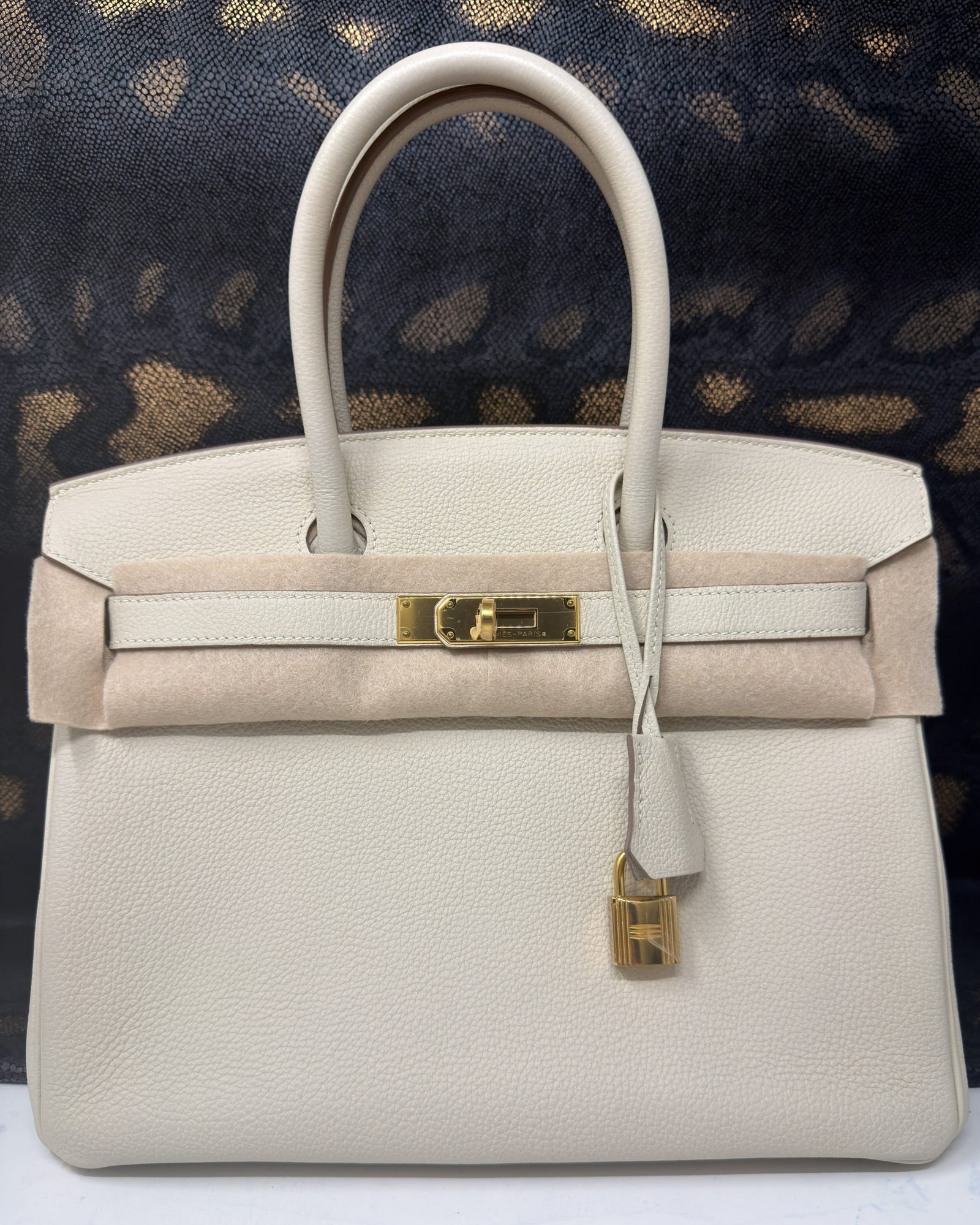 Hermès | Sacs à Main Birkin 30 Togo Craie Gold Hardware