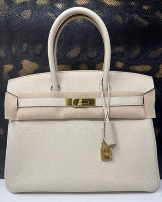 Birkin 30 Togo Craie Gold Hardware