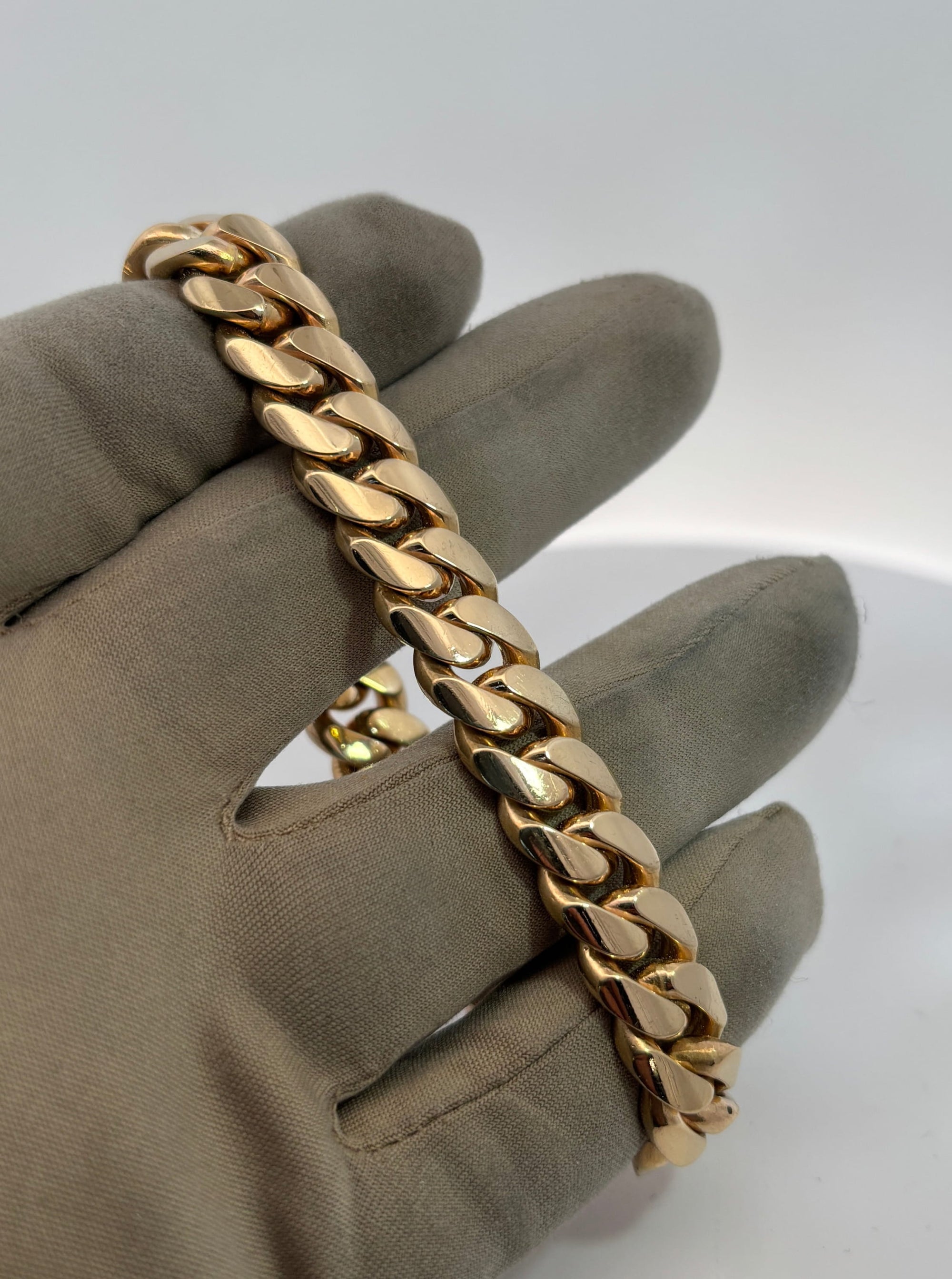 Bijoux Liquidation | Remise à Neuf Bracelet 12mm cuban solid