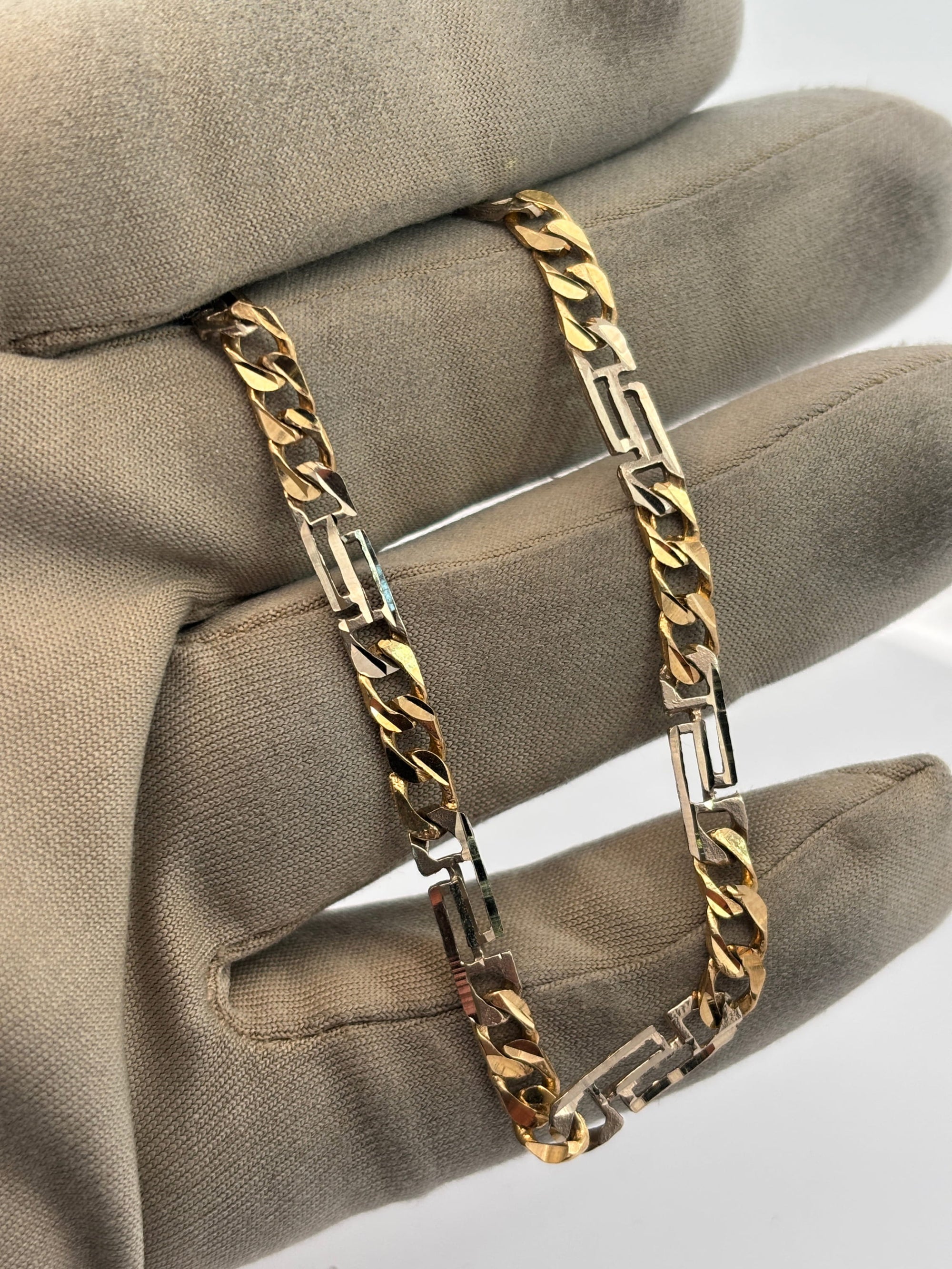 Bijoux Liquidation | Remise à Neuf Bracelet 4.5mm gianni 2 tons