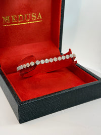Bijoux Liquidation | Bracelet 4.8mm Tennis Flower 2 tons Neuf | Bijoux ...