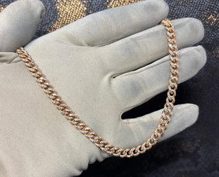 Bracelet 6mm cuban diamant
