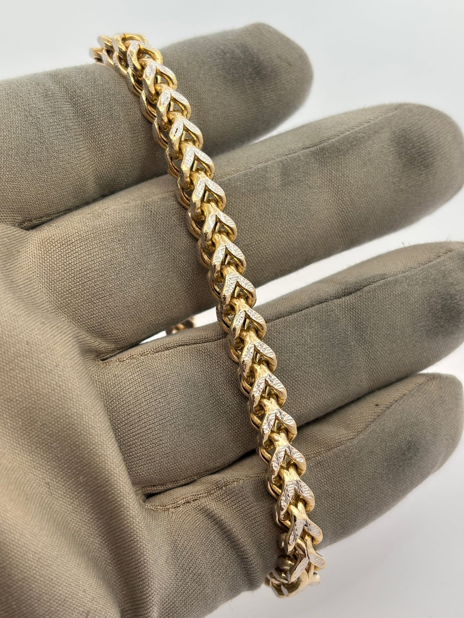 Bijoux Liquidation | Remise à Neuf Bracelet 6mm franco diamond cut