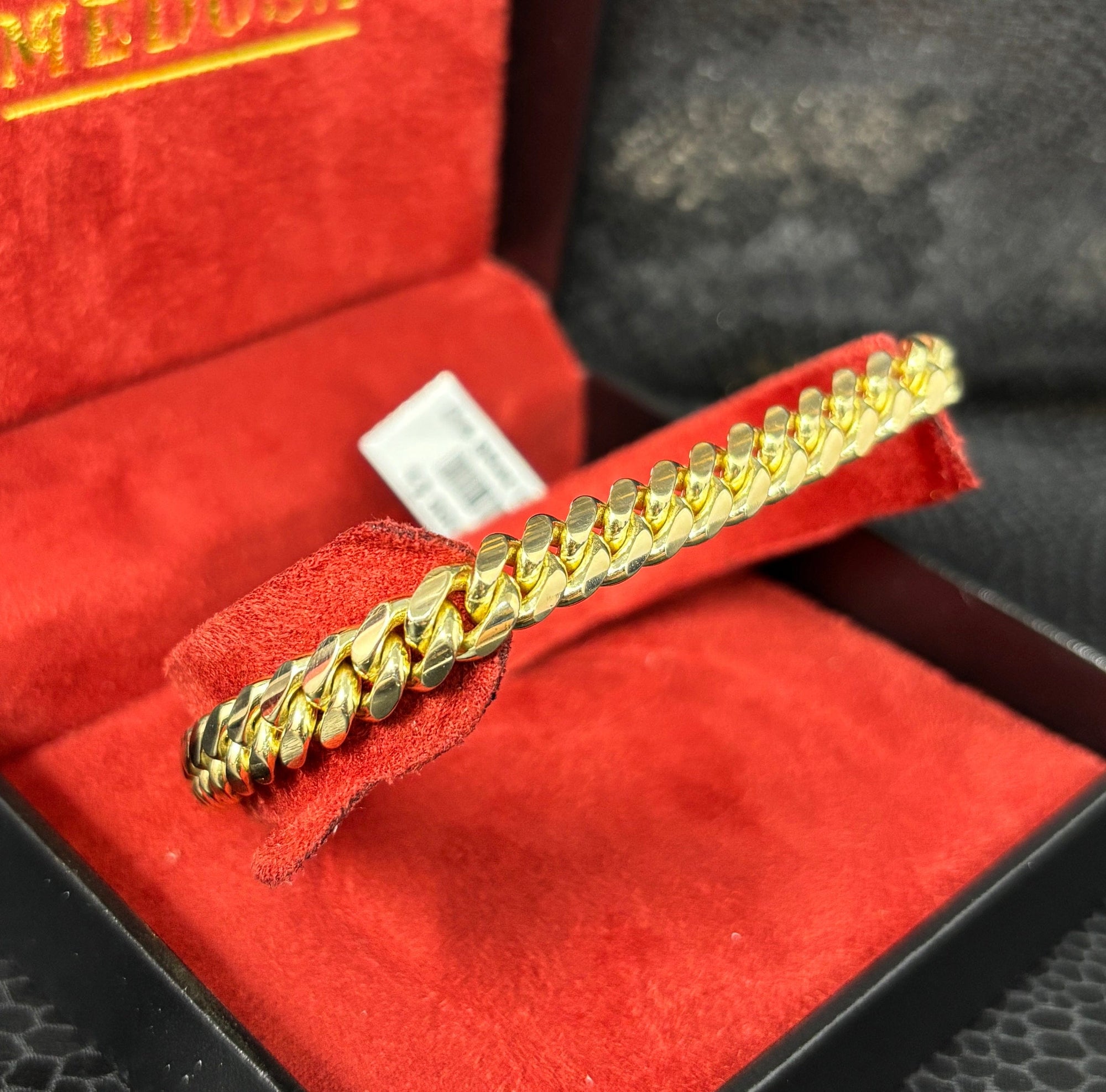 Bijoux Liquidation | Neuf Bracelet 7mm cuban diamond lock (SB12)