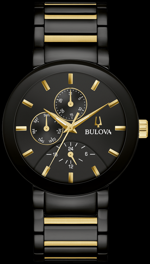Montre Bulova | Montre Homme Bulova Futuro - 98C149 Or Noir