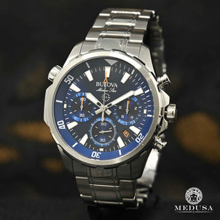 Bulova Marine Star - 96B256 - Stainless