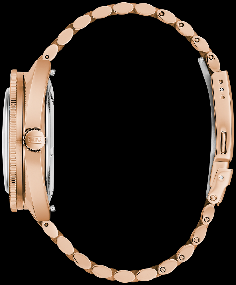 Bulova Watch Bulova Oceanographer GMT Automatic 97B215 Men's