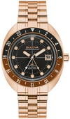 Montre Bulova | Homme Oceanographer GMT Automatic - 97B215 Or Rose