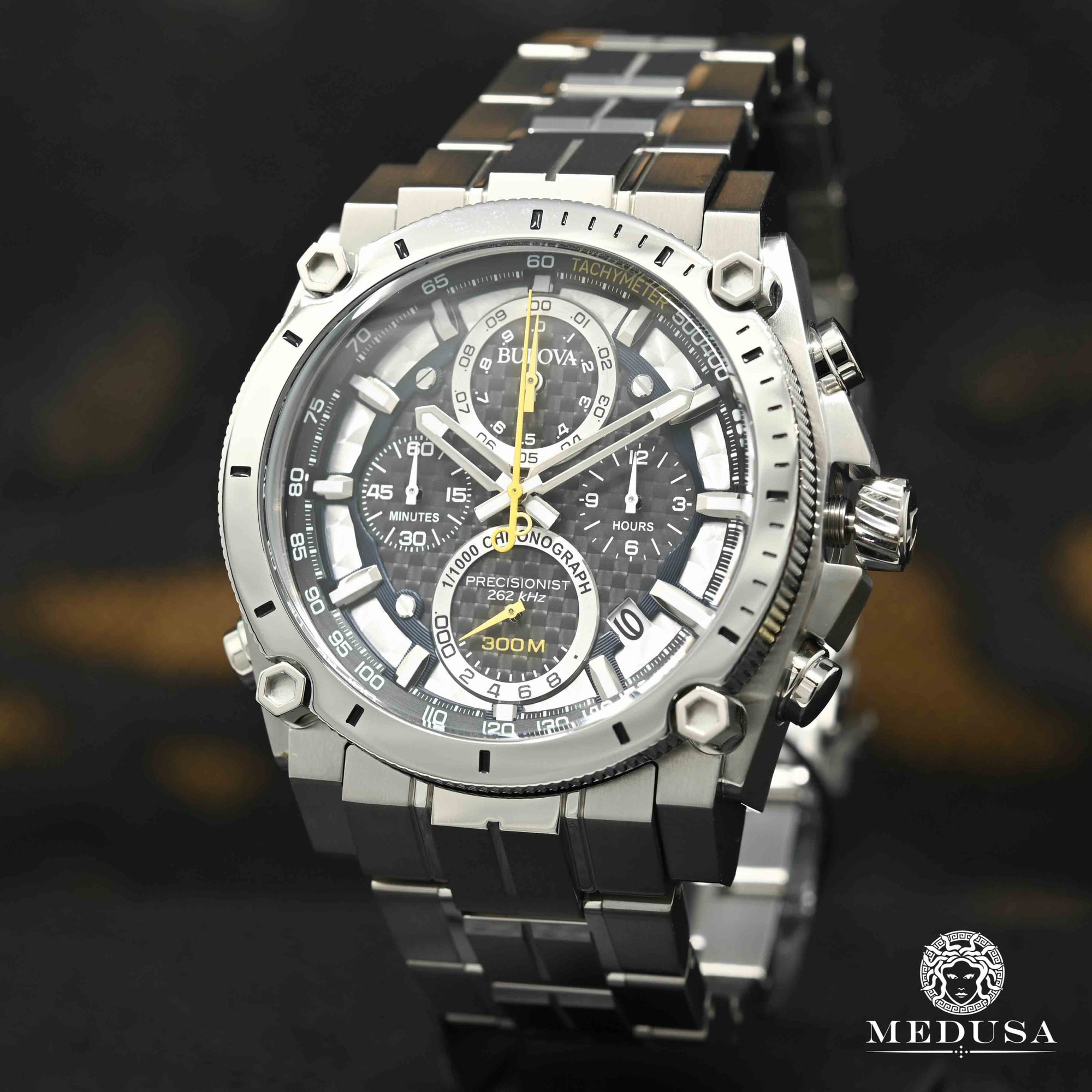 Montre Bulova | Homme Precisionist - 96B175 Stainless