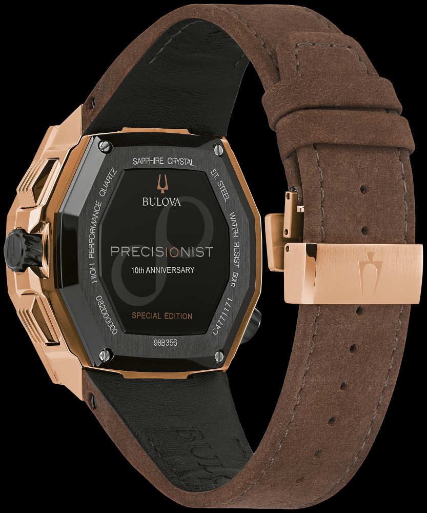 Montre Bulova | Montre Homme Bulova Precisionist - 98B356 Or Rose