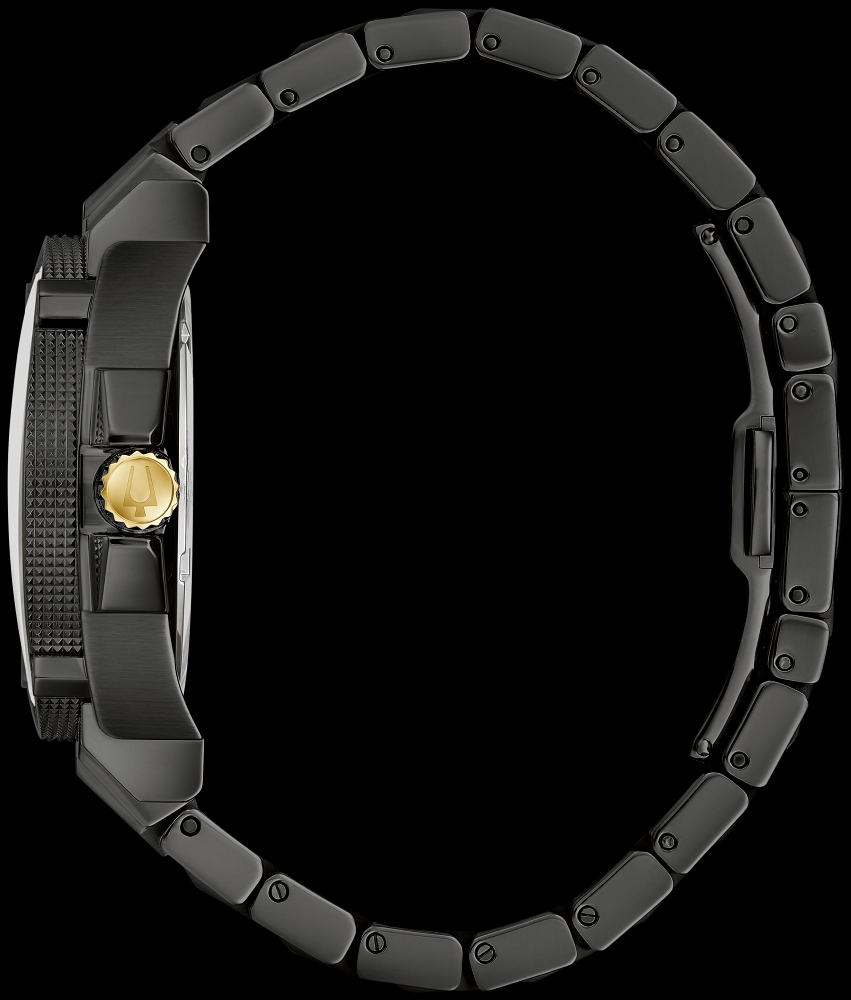 Montre Bulova | Montre Homme Bulova Precisionist - 98B408 Or Noir