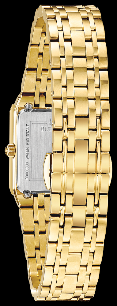 Montre Bulova | Montre Femme Bulova Quadra - 97P140 Or Jaune