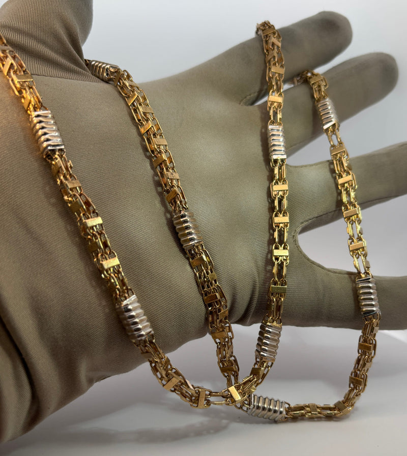 Bijoux Seconde Main | Remise à Neuf Chaine 7mm Fancy Barrel Link