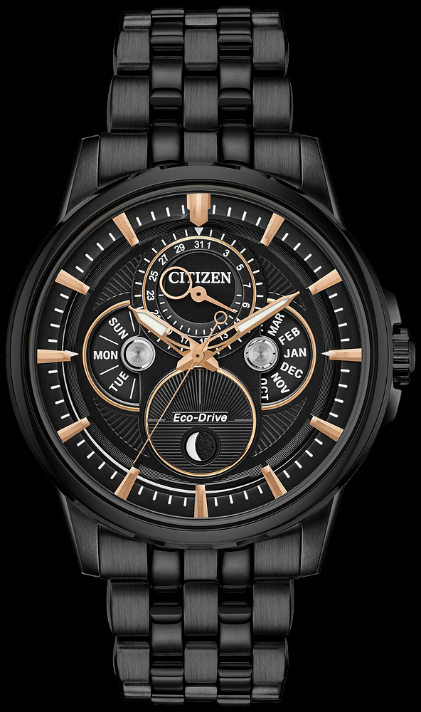 Citizen watch Citizen Moonphase Calendar BU0057 54E Men s watch Medusa jewelry