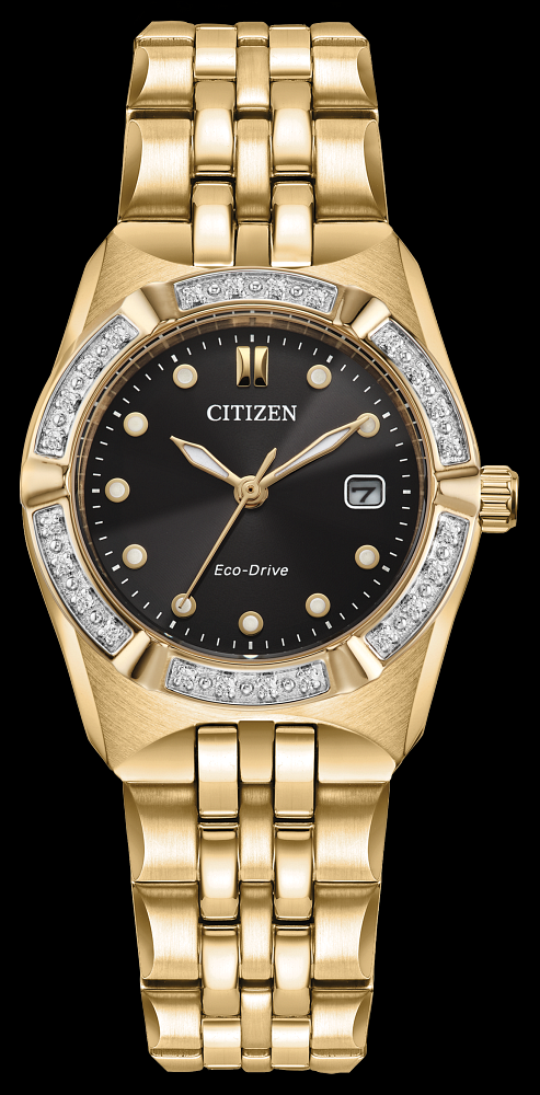 Montre Citizen | Montre Femme Citizen Corso EW2712-55E Or Jaune