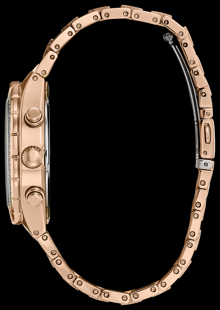 Montre Citizen | Montre Homme Citizen Crystal Chrono CA0753-55E Or Rose