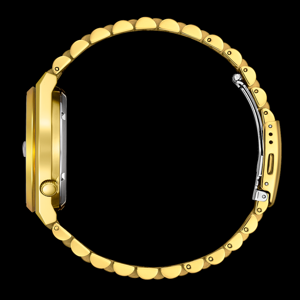 Montre Citizen | Montre Homme Citizen Tsuyosa Collection NJ0152-51X Or Jaune