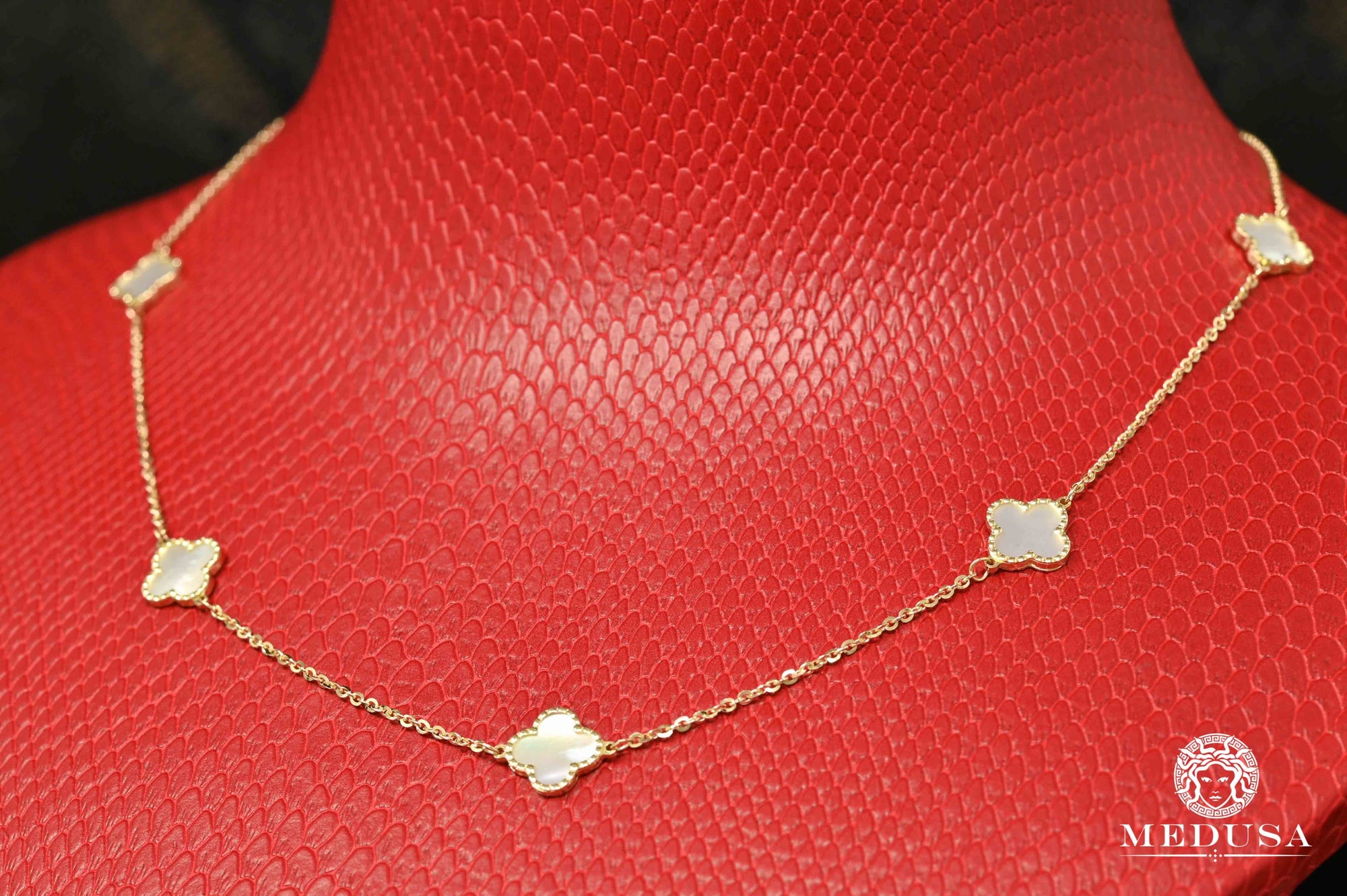 10K Gold Necklace | Women's Necklace Cliff X9 Yellow Gold