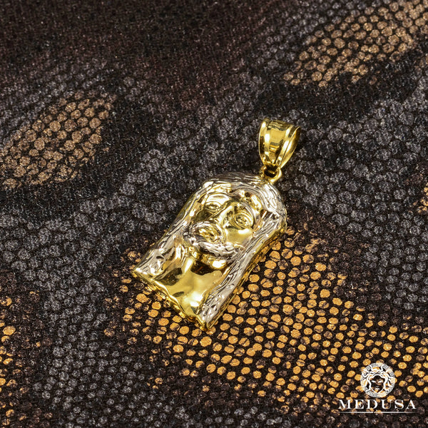 10K Gold Pendant | Jesus X5 Various Pendants | Medusa Jewelry