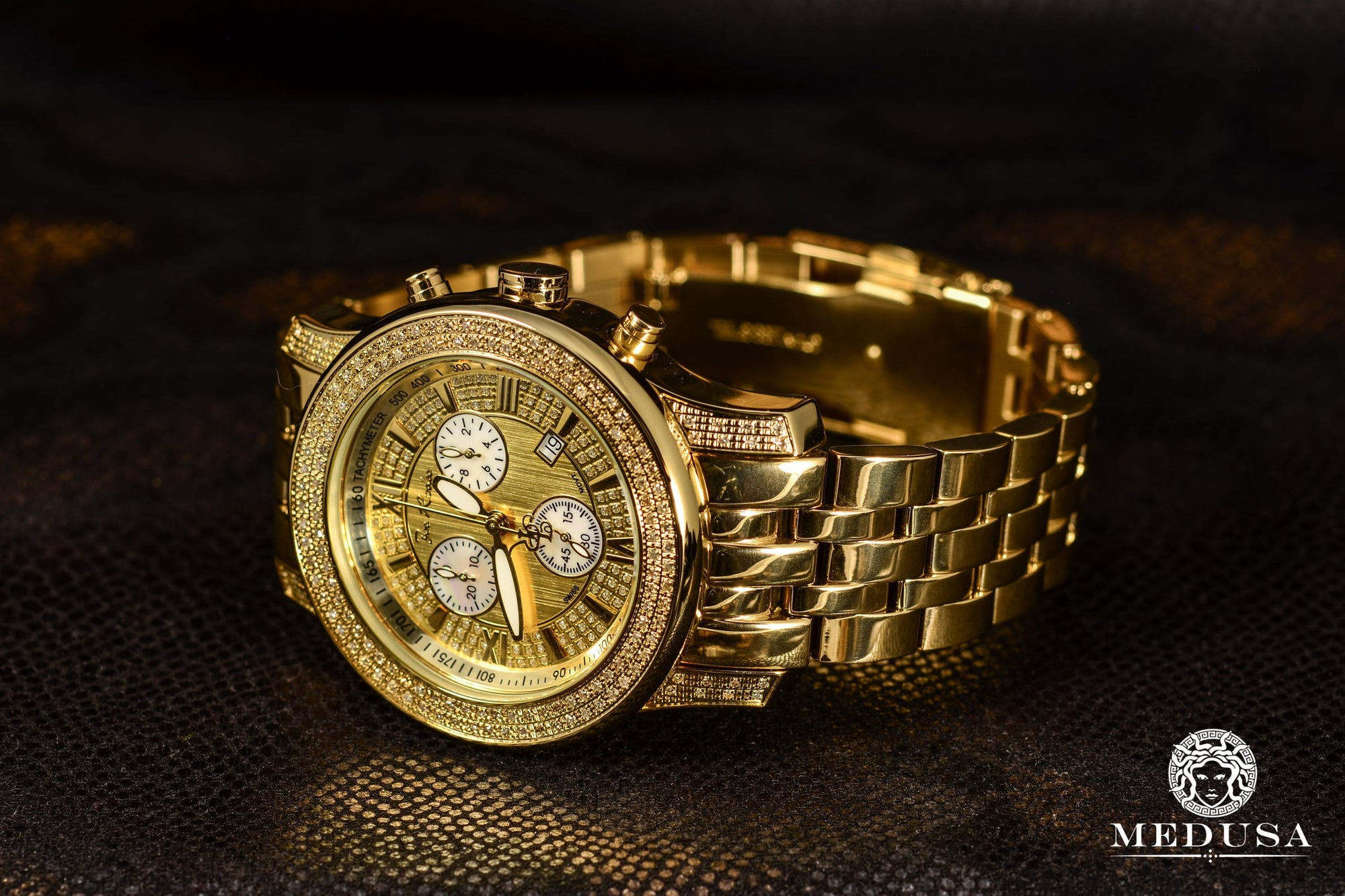 Bijoux Medusa | Montre Homme Joe Rodeo 2000 - J2031 Or Jaune