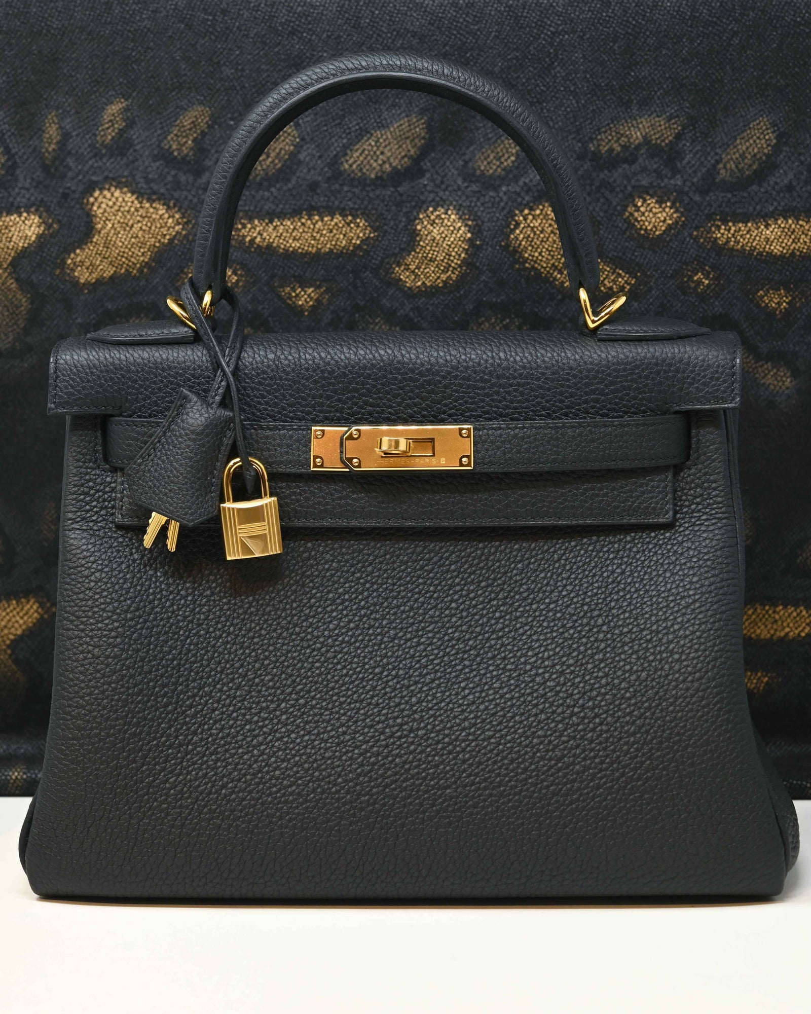 Hermès | Sacs à Main Kelly 28 Togo Noir Gold Hardware
