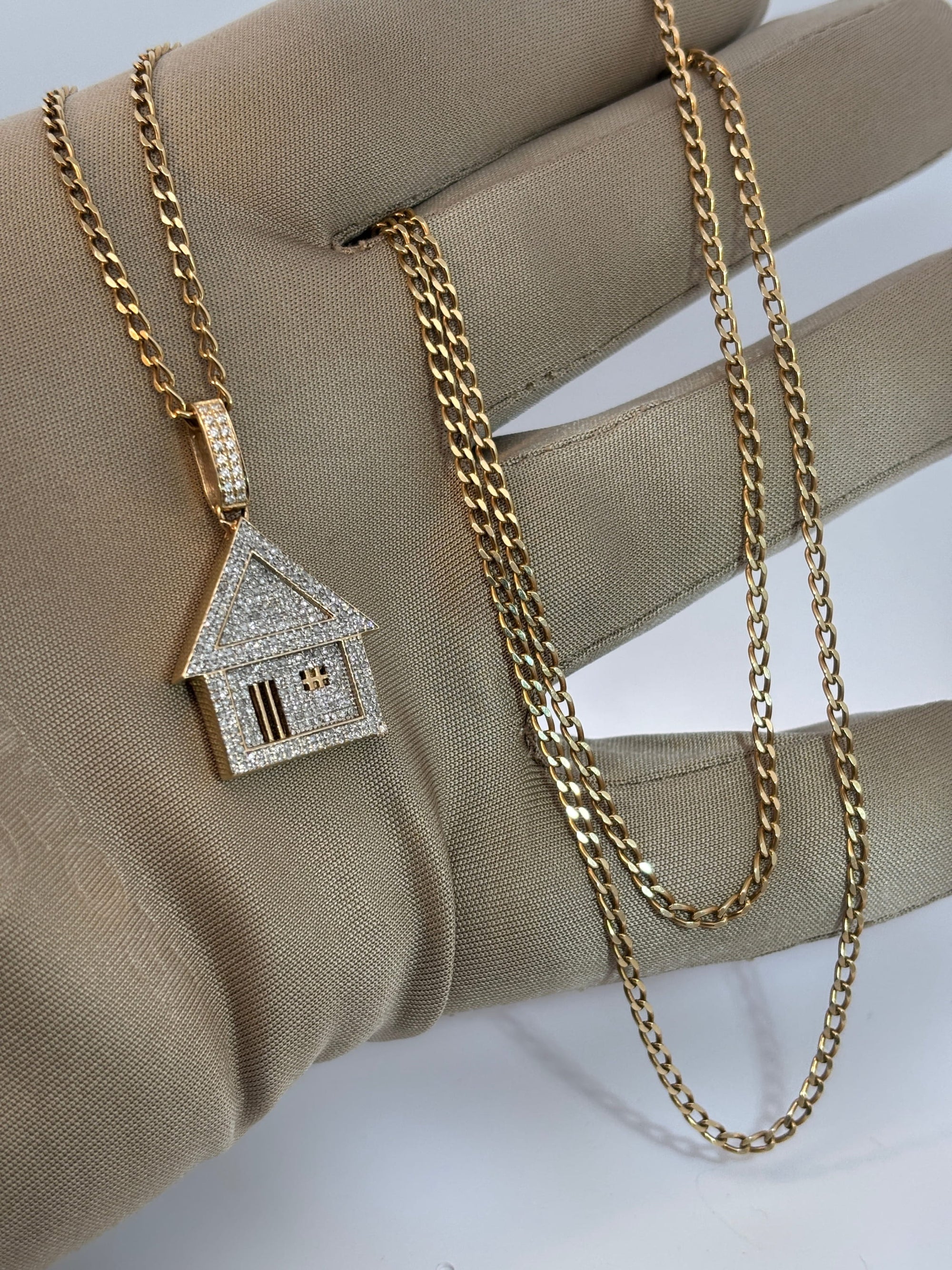 Bijoux Liquidation | Remise à Neuf Kit Curb + pendentif diamant